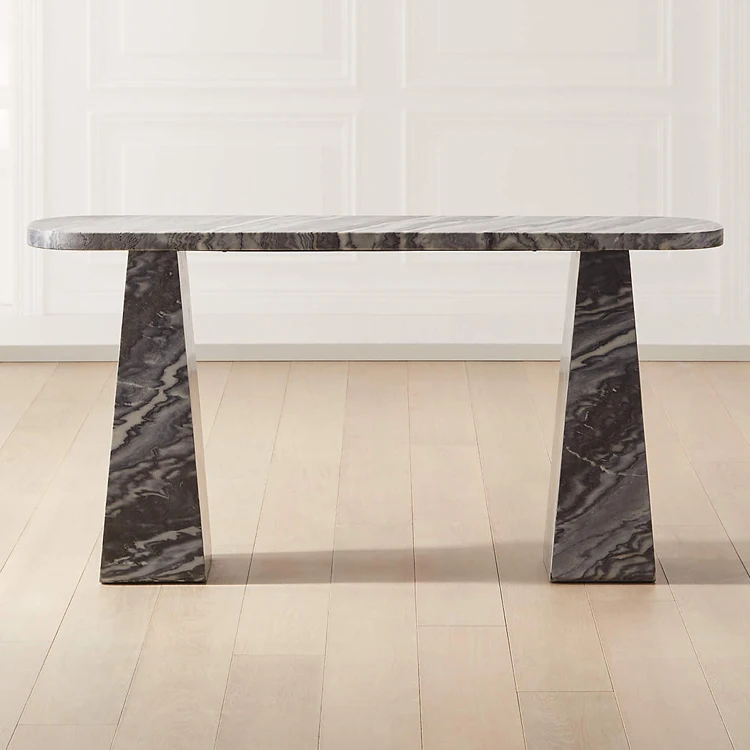 Modern Console Entryway Tables Living Room Italian Nordic Antique Hallway Moderne Luxury Black Marble Console Table
