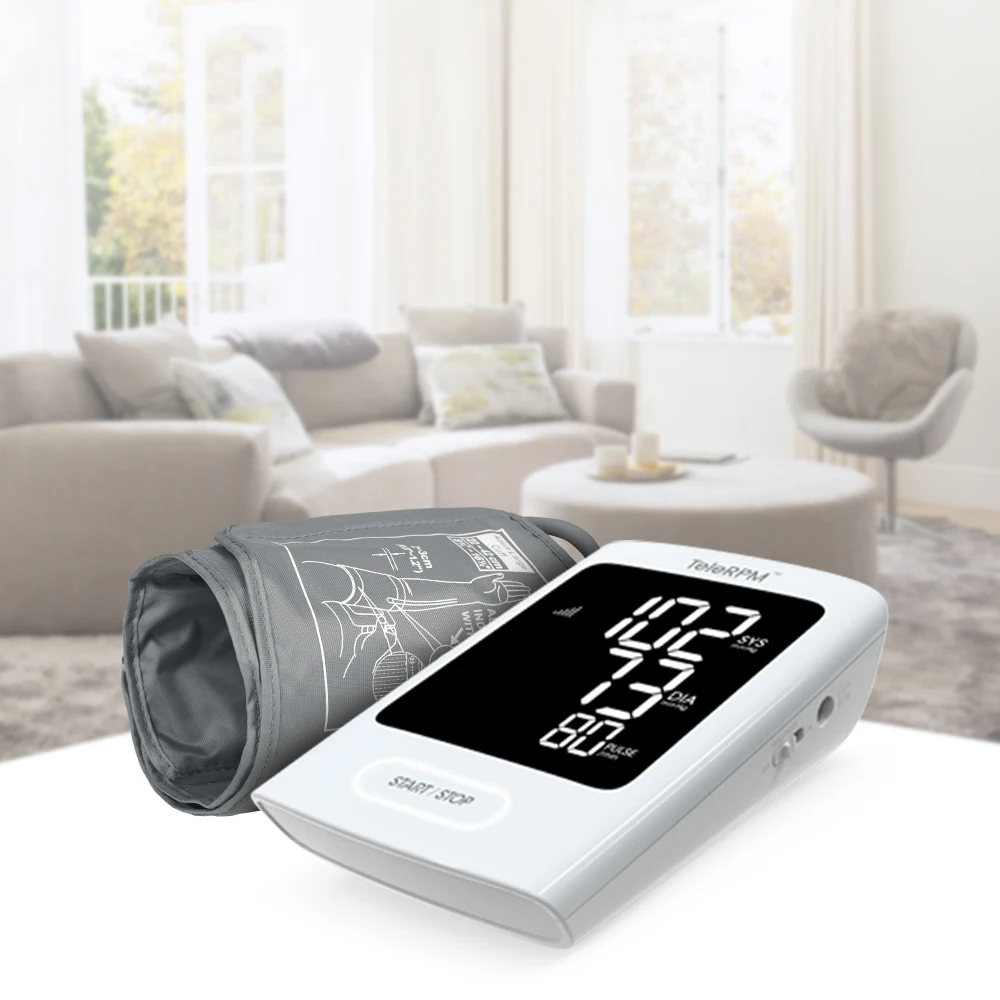 Telehealth Household Medical Remote Monitoring Blood Pressure Meter