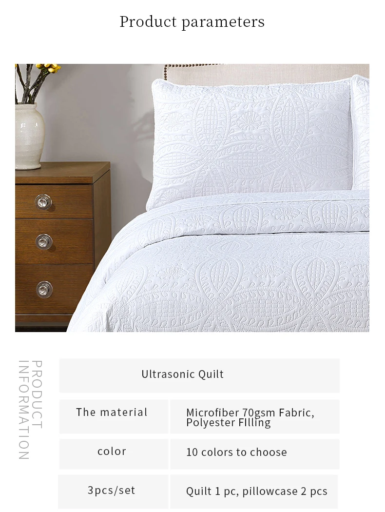 Factory Direct Sales Bedroom Bedding Wholesale Quilt Cover Bedspread