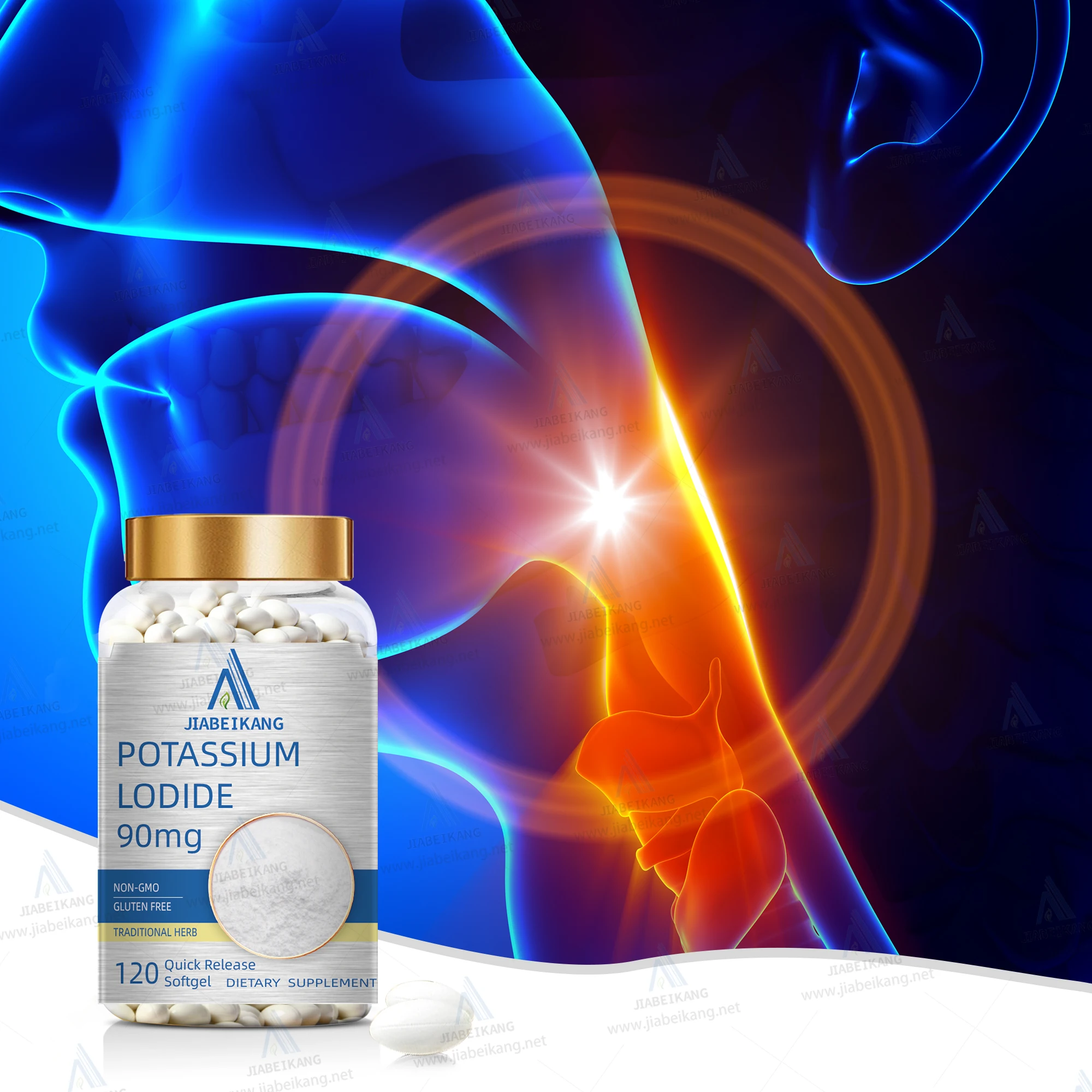 Potassium Iodide Gmp Factory Iodine Supplement Product Oem Iodure De