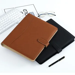 A4 Portfolio Case High Quality Pu Leather Portfolio Folder Mens Business A4 Pu Folder Leather 2026