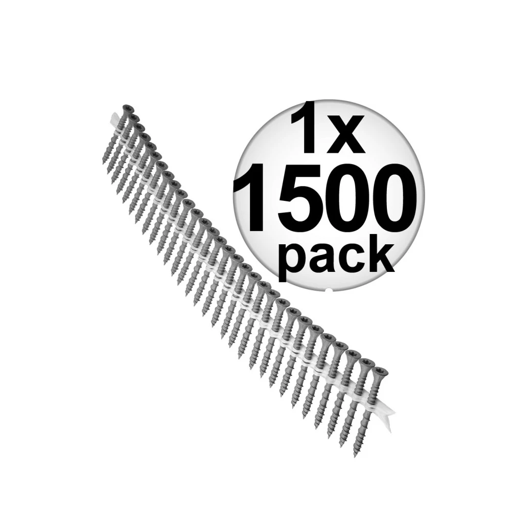 Flooring System Plate And Plastic Collated Screws Decking Screw