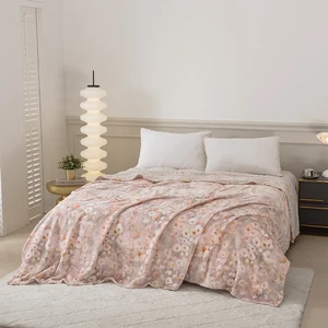 New Arrival Flannel Blanket Polyester Microfiber Digital Printed Winter Blankets