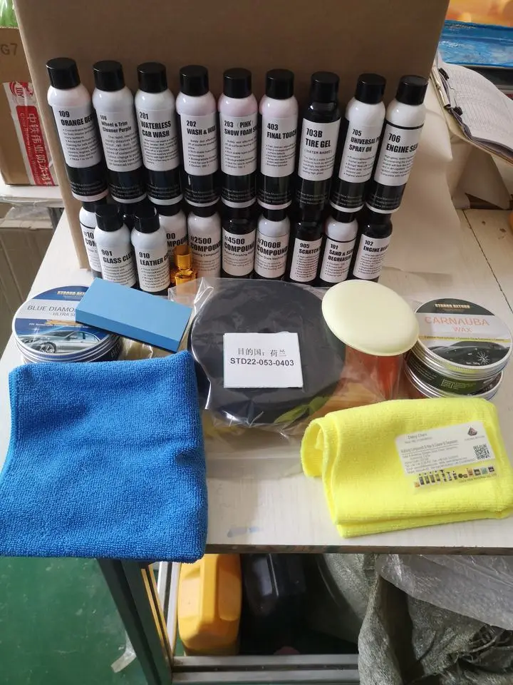 Free Samples Of Car Polishing Compound For Testing 120ml Bottle Package