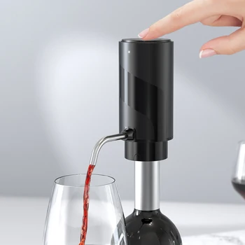 Aérateur De Vin électrique - Décanteur Automatique Pour Bouteille - Améliore Le Goût Du Vin Rouge Et Blanc - Fonctionne Sur Piles - Idéal Maison, Bar, Fêtes
