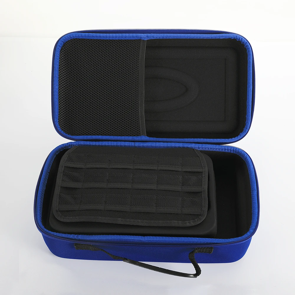 Black Custom Size Large Capacity Shockproof Portable Protective Storage Travel Hard EVA Carry Tools case Zipper Pouch Bag Box