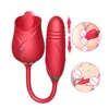 52163 Red tongue dildo
