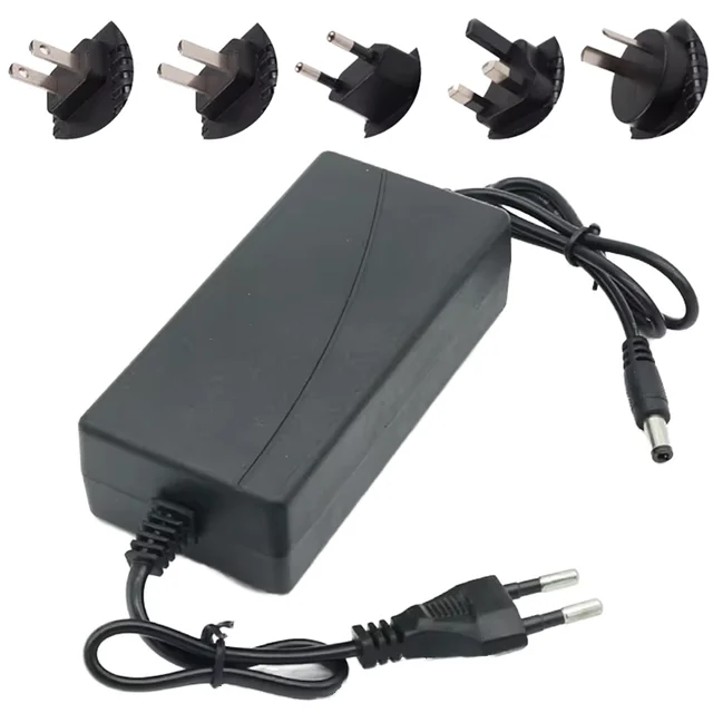 Factory 12V1A Desktop Switching Power Supply EU UK US AU Plug 12V2A 3A 4A 5A Power Adapter AC DC 12V 3A OEM Power Adaptor