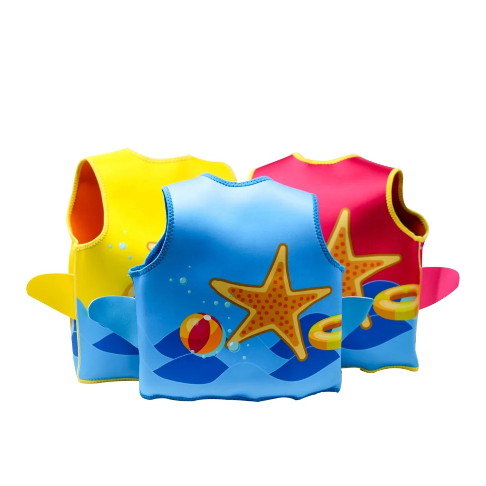 Huaxing Source Factory Puddle Jumper Swimming Training Learn To Swim Kids Neoprene Swim Vest