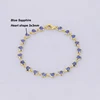 10K Yellow Gold Blue Sapphire