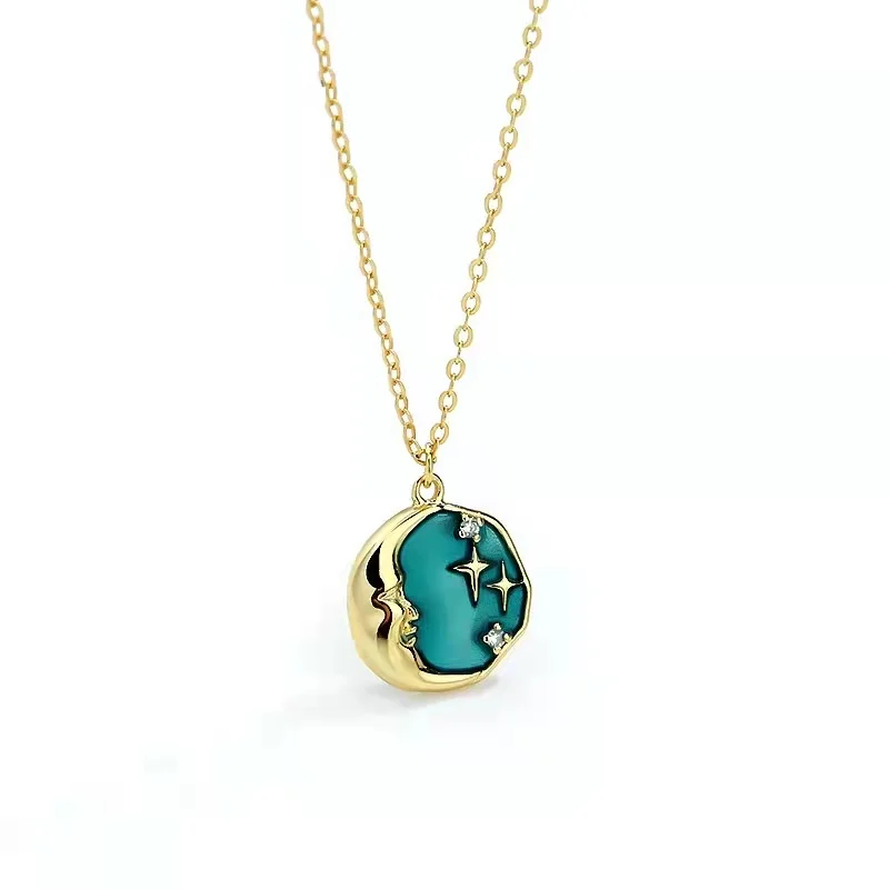 gold plated sterling silver Necklace