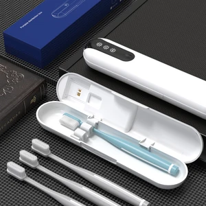 Portable Ultraviolet Sterilization Storage Box UV Disinfection Lamp ABS Material 200mAh Battery Carrying Toothbrush Sanitizer