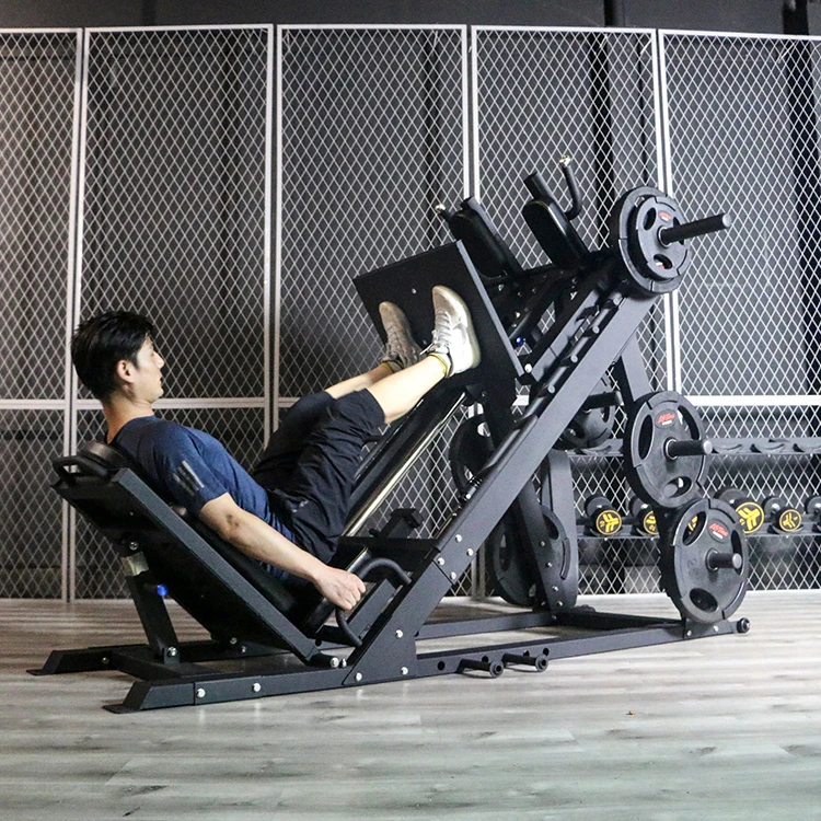 Popular Leg Press Hack Squat Machine Gym Equipment 45 Degree Multi Position Leg Press Machine for Sale