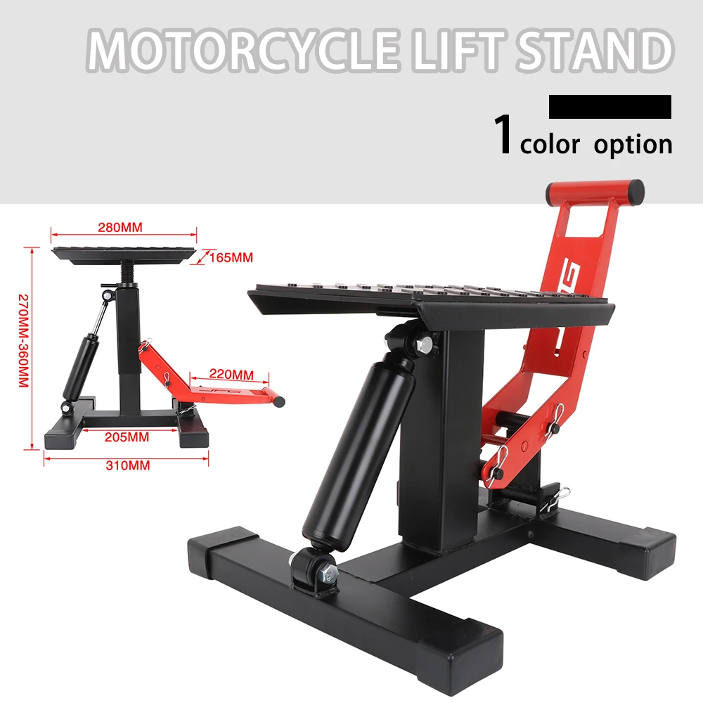 JFG RACING Cavalletto Moto,Supporto Ruote Moto,Portatile Pieghevole Cavalletto Posteriore Moto,Cavalletto Pulizia Catena Moto Universale per Motocross Enduro Supermoto Sur Ron Talaria Sting