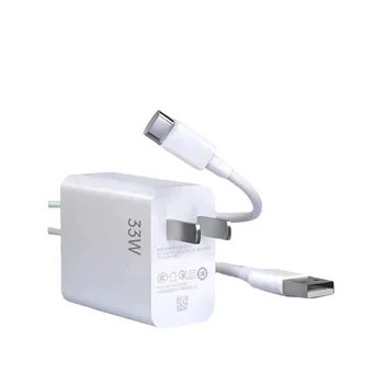 33W Super Fast Charging Cell Phone Chargers With USB to Type C Cable For iPhone Wireless Charger