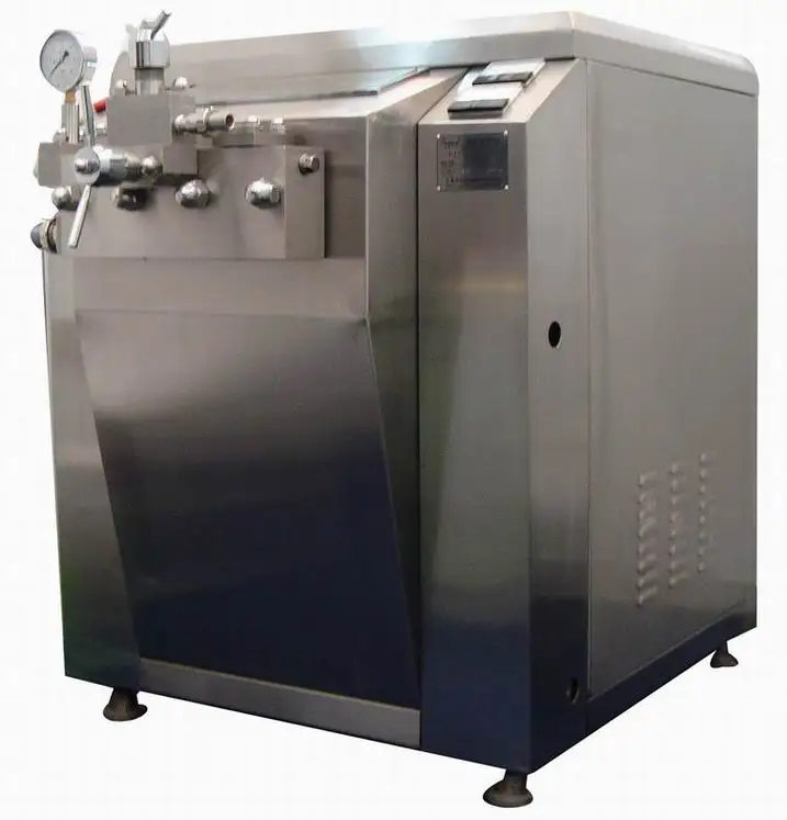 Factory Food Ultra-high Pressure  Homogenous Emulsifying Equipment Homogenizer Homogenizing Machine for Juice Drinks Dairy Milk