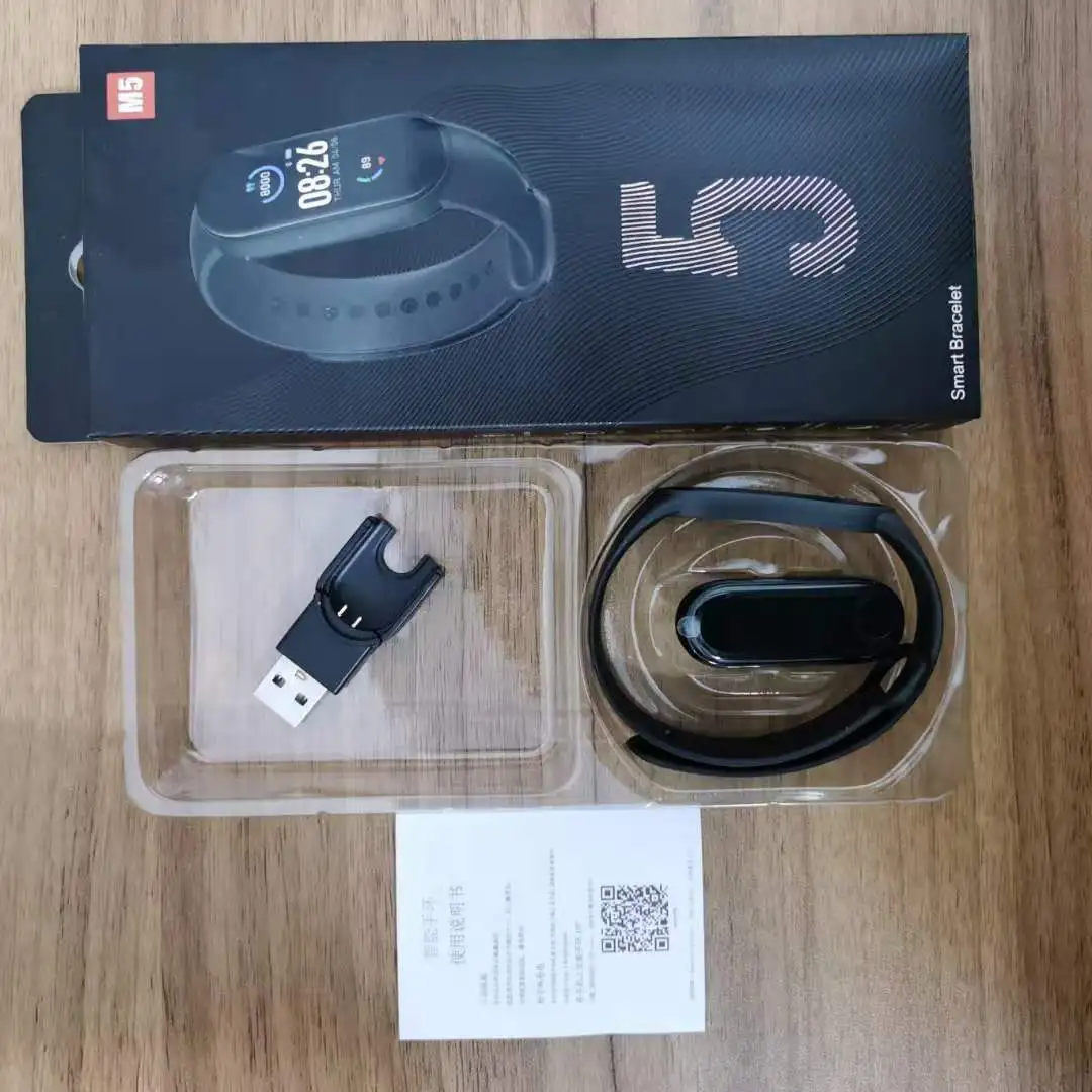 
M5 Горячая продажа потребление калорий OEM ODM смарт-браслет здоровая жизнь дисплей экран часы Смарт w 6 t 500 