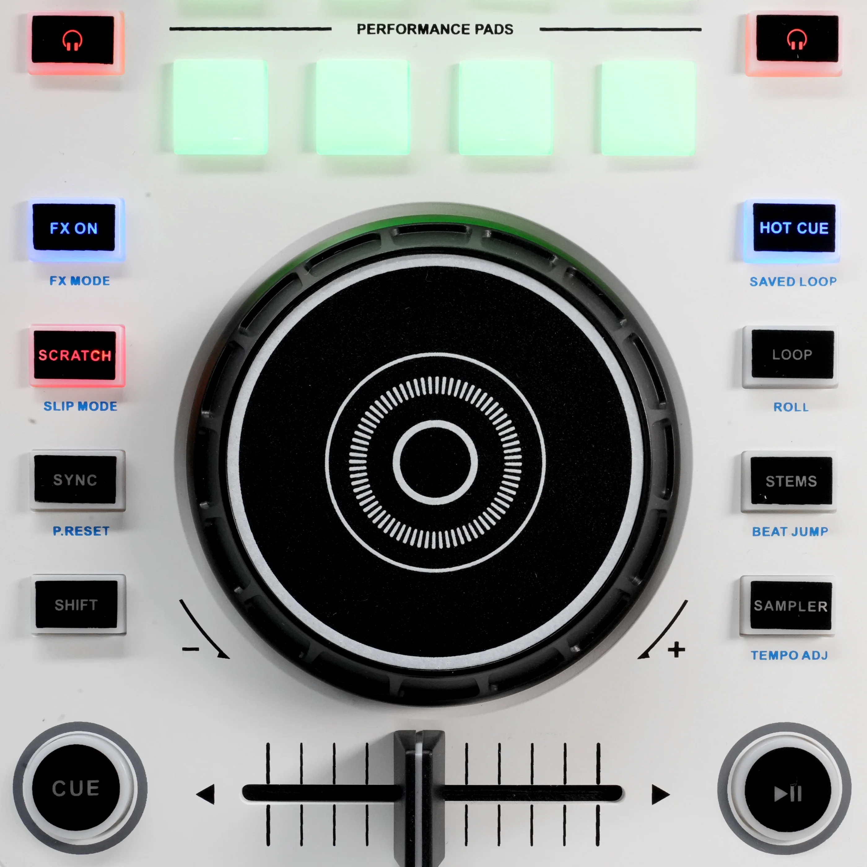 Accuracy Pro Audio MID33 Portable DJ Controller - 2-Channel Mixer