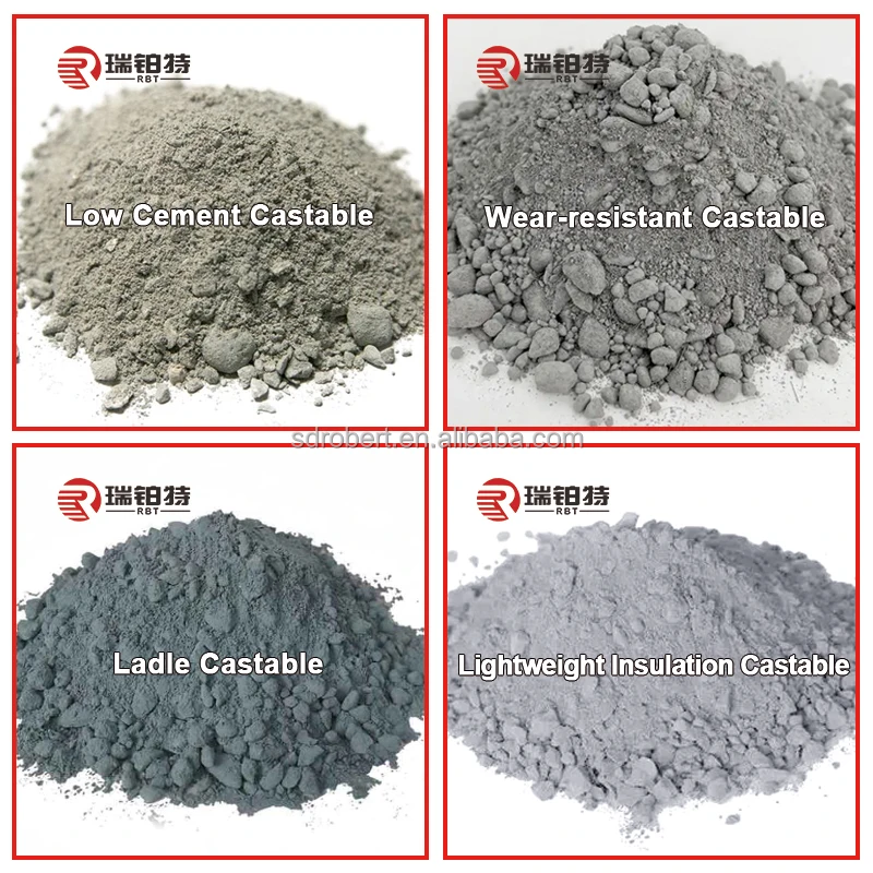 High Temperature Clay Refractory Castable