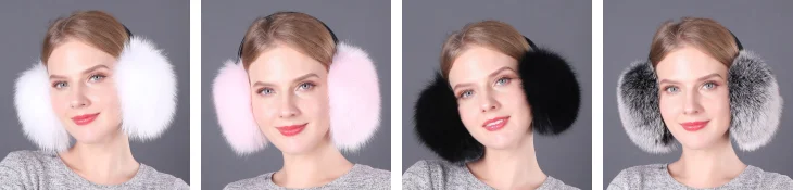 Natural Fur Ear Warme