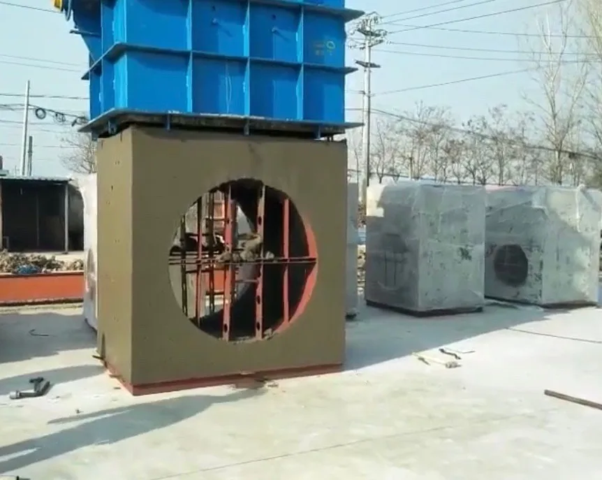 Dry Casting square Round Reinforced Precast Concrete Manhole Ring Making Mold Machine for Sewer Drainage Inspection Well Chamber