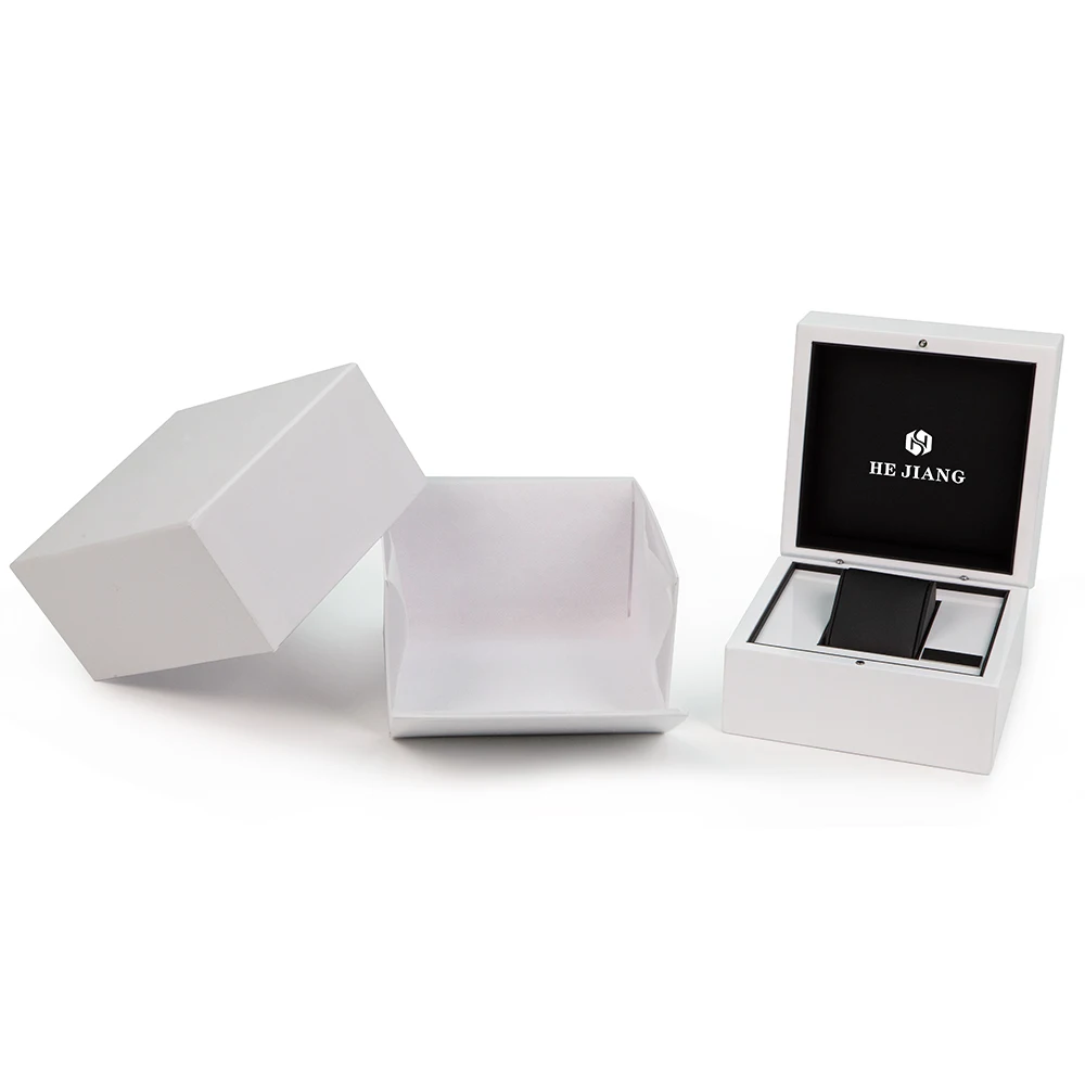 Factory Price Highend Watch Watch Boxes Cases Golden Hinge Wooden