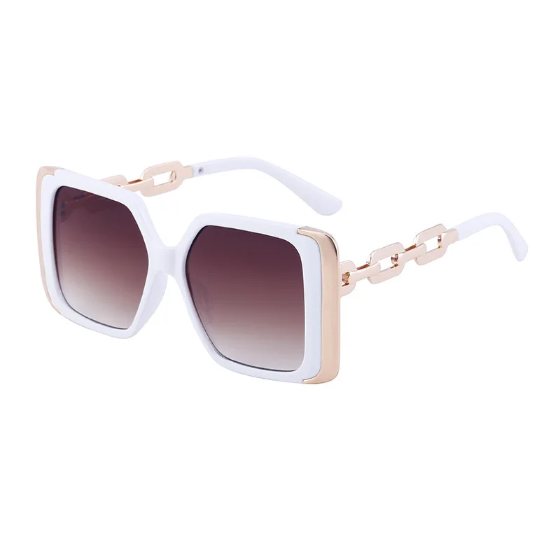 2023 Luxury Brand Square Gold Frame Women display picture 1