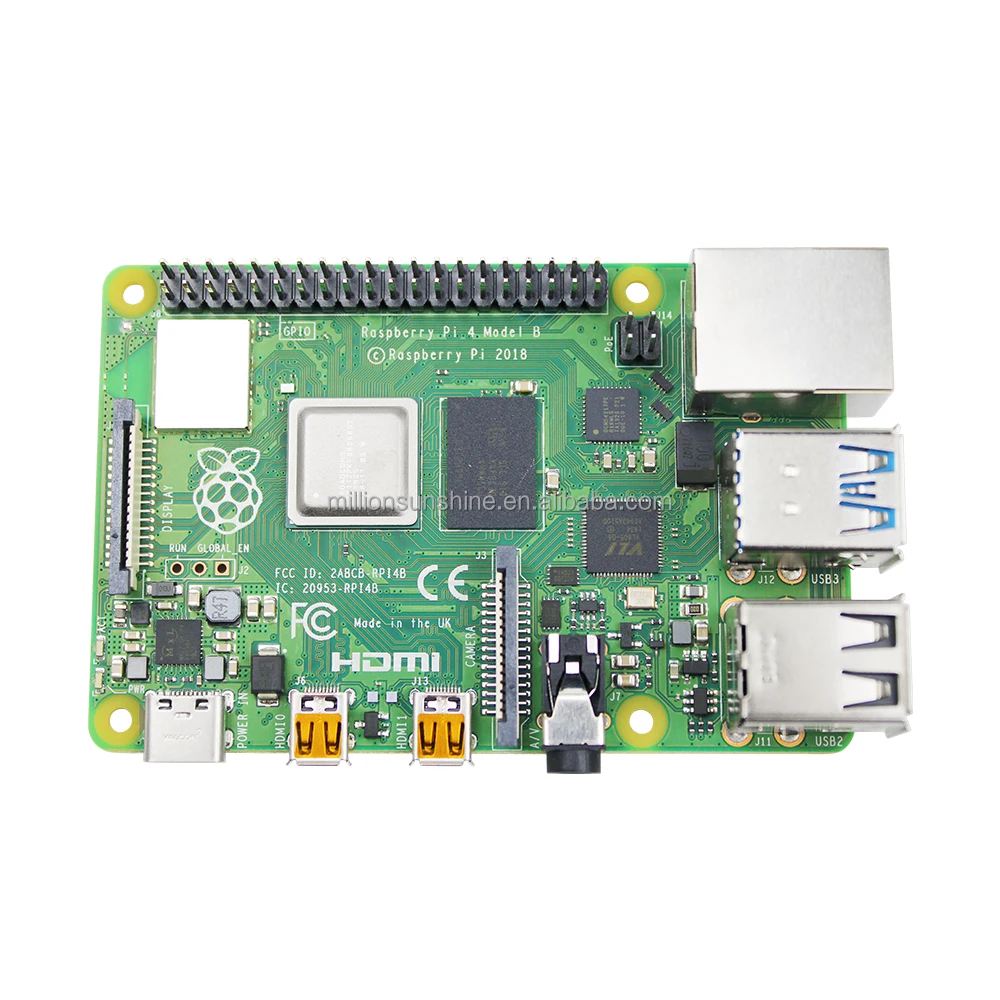 Raspberry Pi 4 Computer Model B 2GB/4GB/8GB Single Board Computer Suitable for Building Mini PC/Smart Robot/Game Console manufacture