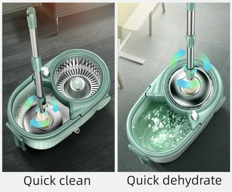 Wholesale Price Comfortable Spin 360 Mop Bucket Set Floor Cleaner Mop