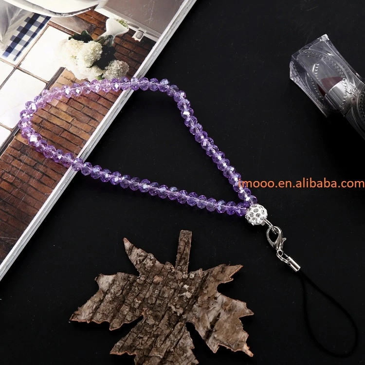 Заводская цена универсальный ремешок для телефона модный с бусинами на запястье брелок мобильного камеры