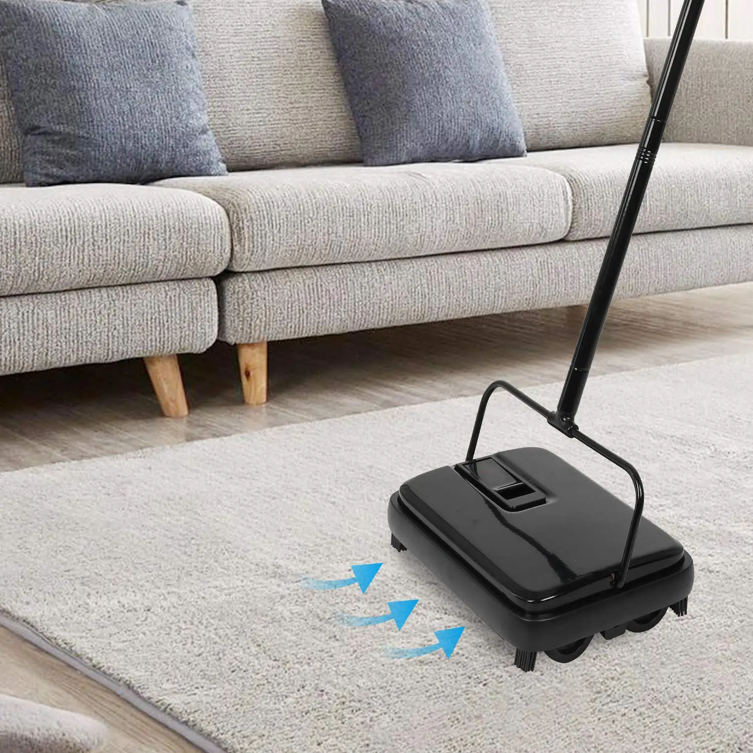 Jesun Magic Floor Cleaning Compact Durable Carpet Sweeper Light Weight Carpet Washing