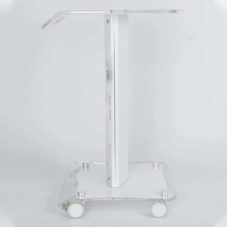 Spa Use Iron Trolley Stand for Cavitation Rf Beauty Machine Hifu Beauty Machine Easy to Moving Trolley Cart