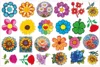 fleurs 8cm