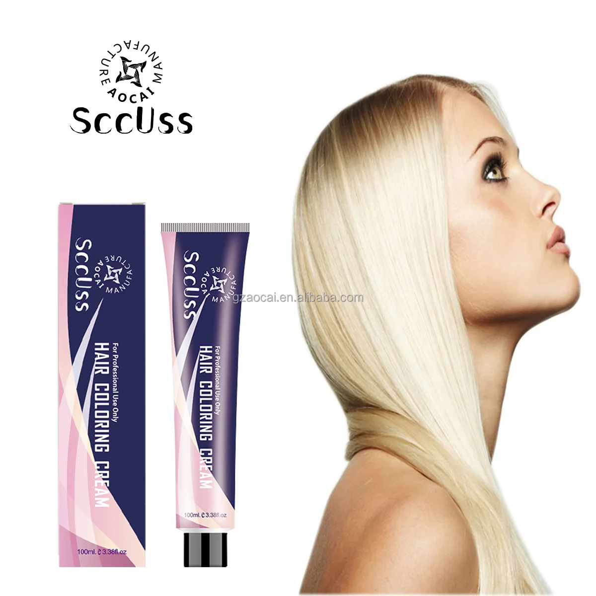 Sccuss Brand Factory Permanent Dye Cream Hair Color Cream In Hair Dye ...