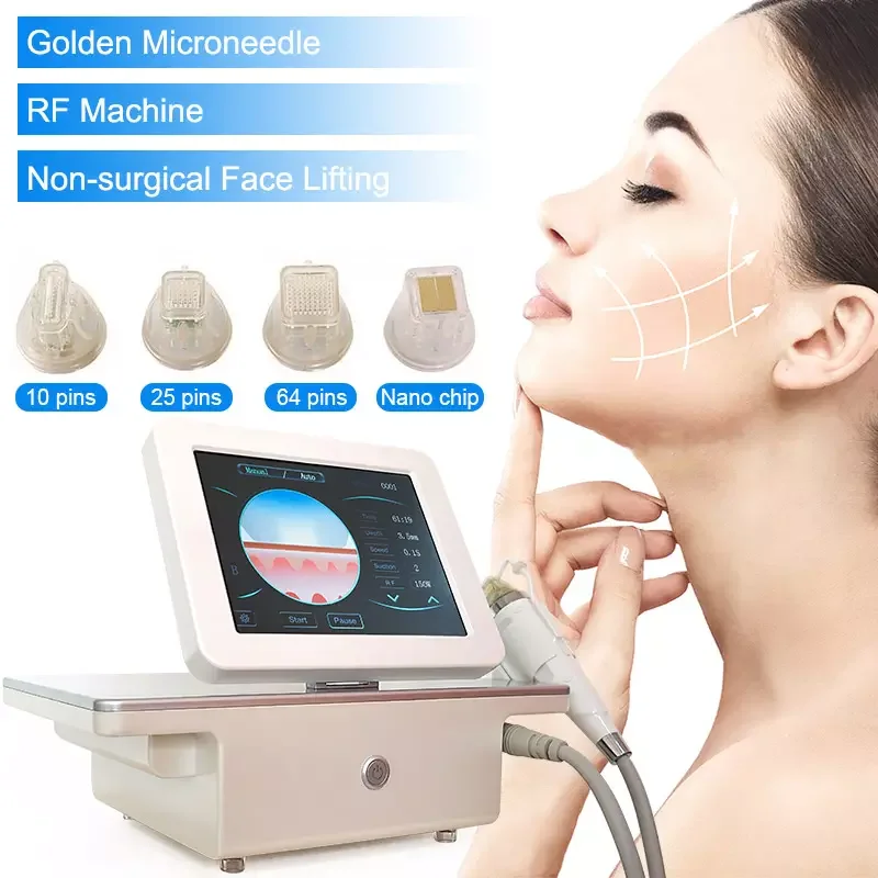 Portable Acne Scars Stretch Marks Removal Fractional Rf Microneedling ...