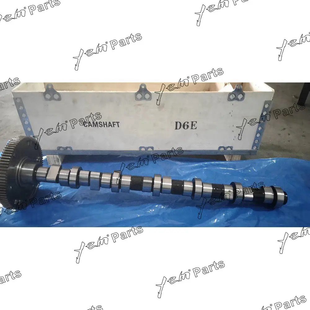 Camshaft With Gear For Volvo D6E