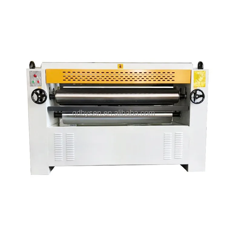 Glue Roller Spreader Machine 1300mm Width Single Side Glue Spreader Machine