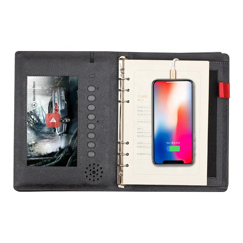 Multifunction Notebook Agenda With Power Bank Smart Video Voice Recorder  Notebook Organizer - Buy Multifunction Notebook Agenda With Power  Bank,Video