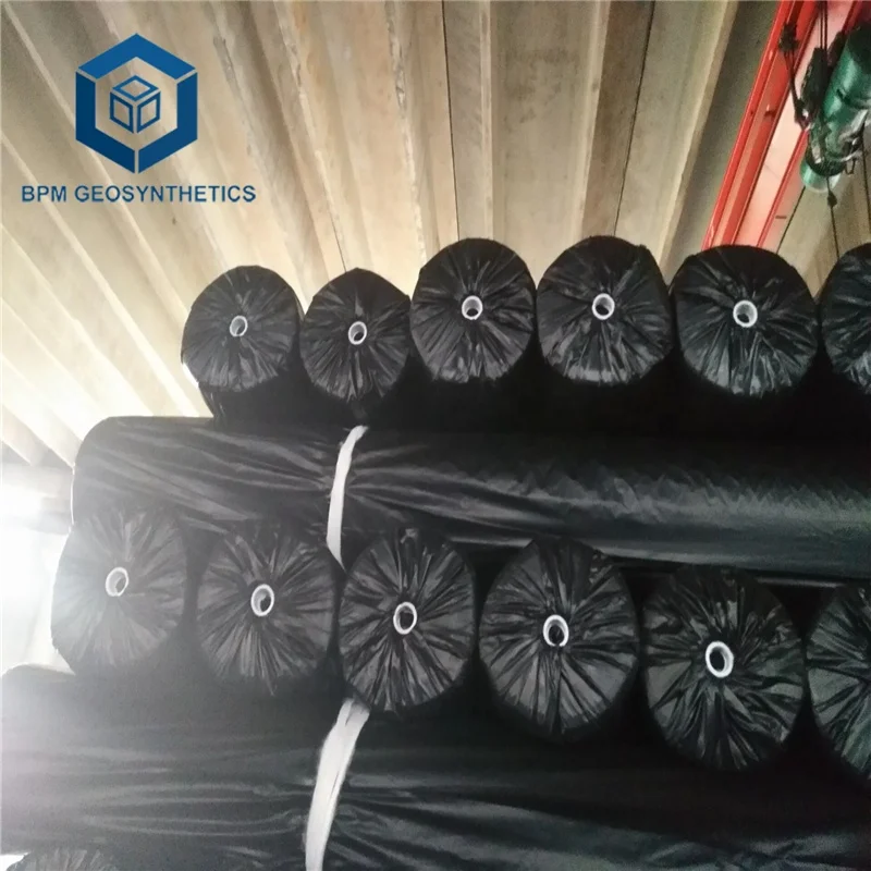 Short Fiber Needle Punched PP Geotextile UV Resistance 150gsm Polypropylene Non Woven Filter Fabric