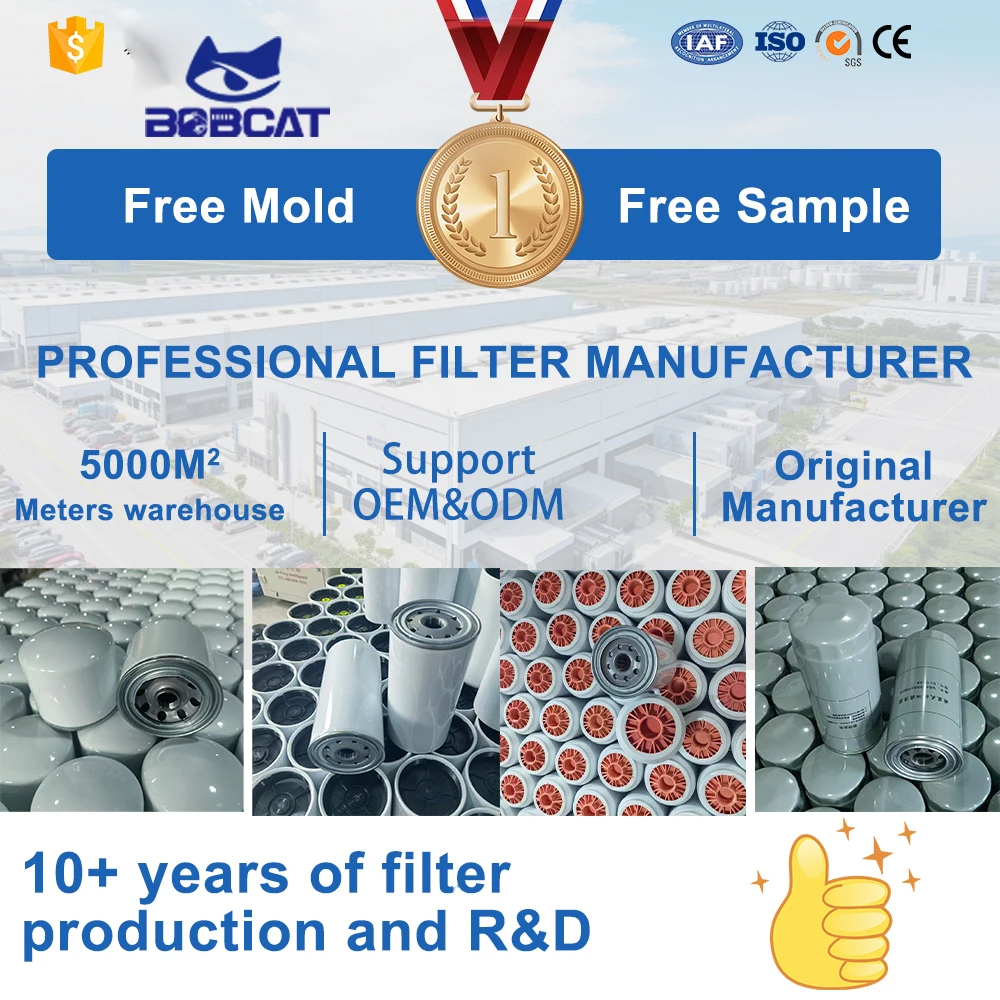 New High Quality Bob Air Filter 14.0L Truck Engine 1983-2004 SN 40618 FF2200 ISX P552200 BF7766 LFF2201 P9644 4088272 White