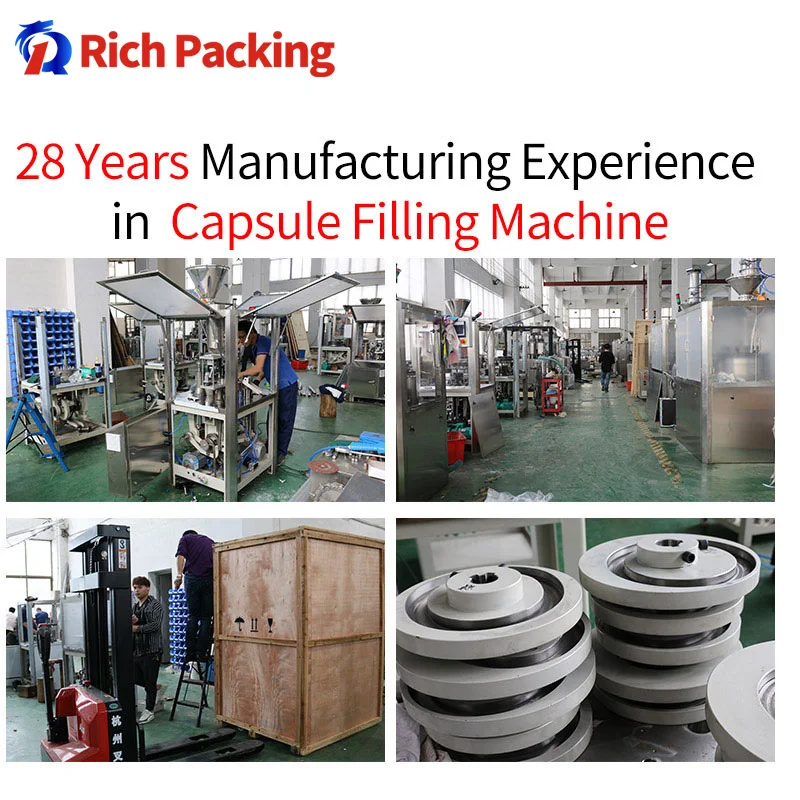 15 Min Change Mould NJP1500D Professional Capsule Filling Machine For Making Medicine Capsules