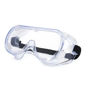 Clear Medical Protective Goggles - Anti-Fog, Splash-Resistant Eyewear with Over-Glasses Compatibility, Lab Safety Eyeshield