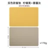 Yellow-gray placemats