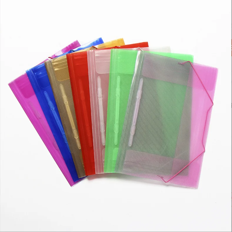 A4/ FC размер прозрачная полипропиленовая пластиковая расширяемая папка для файлов школьного офиса канцелярские принадлежности эластичная с закрытием веревки