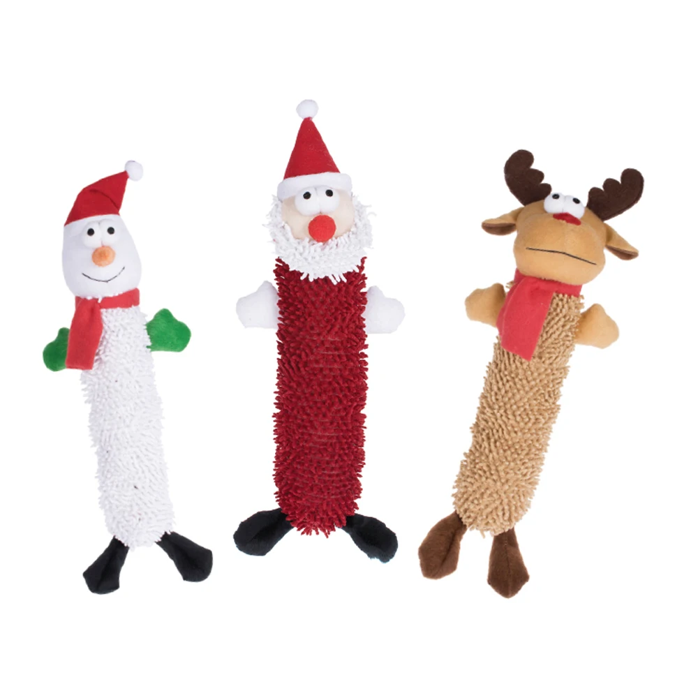 plush christmas dog toys