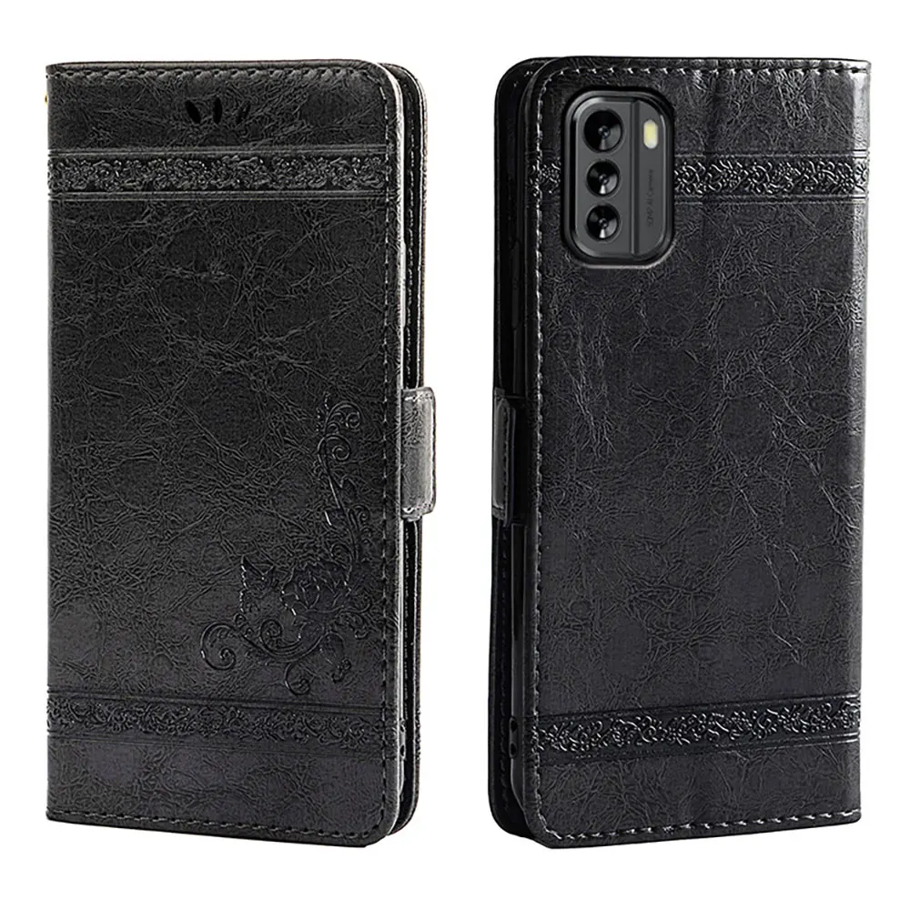 PU Leather Mobile Phone Case with Business Style Credit card Holder Cover For Nokia C32 C22 C12 Laudtec supplier