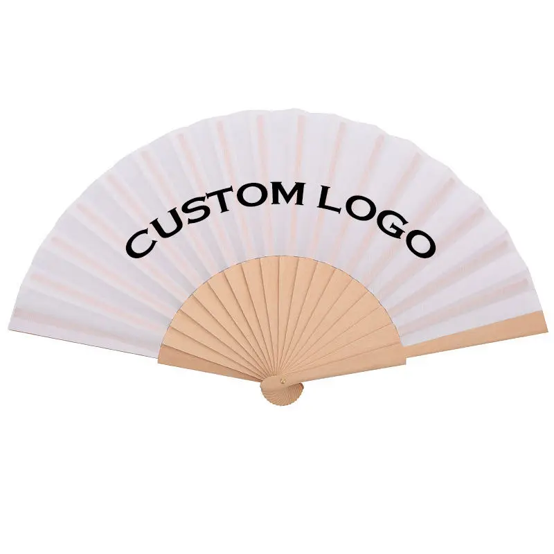 Custom France National Flag Foldable Hand Fans, Lightweight Durable Fans For Sport Events & Large Scale Sports Activities_voghion.com