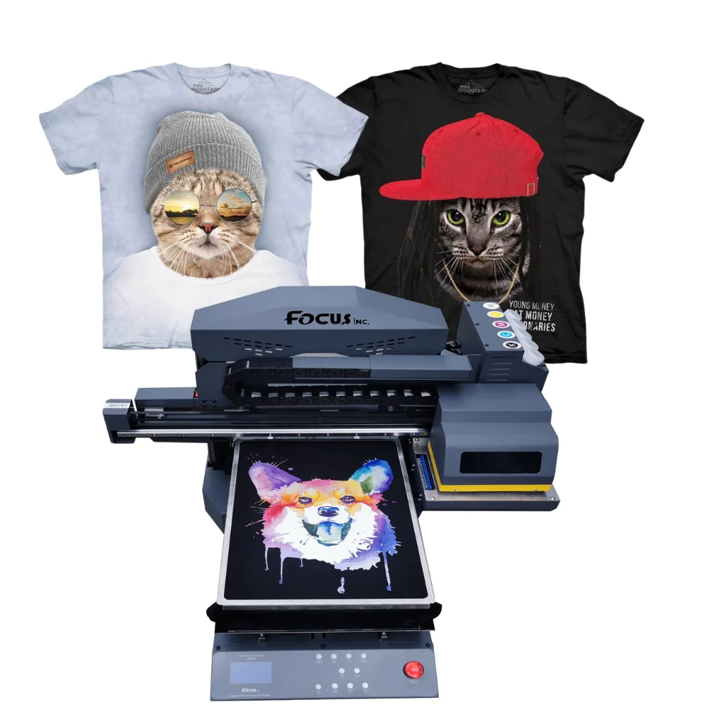 DTG garment fabric cloth printing machine digital t shirt printer