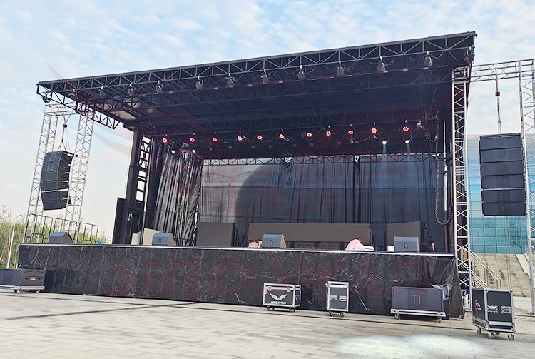 SINOSWAN  ST170Pro Customized Mobile Stage for Crusade Truck Evangelism Stage Truck Event Trucks