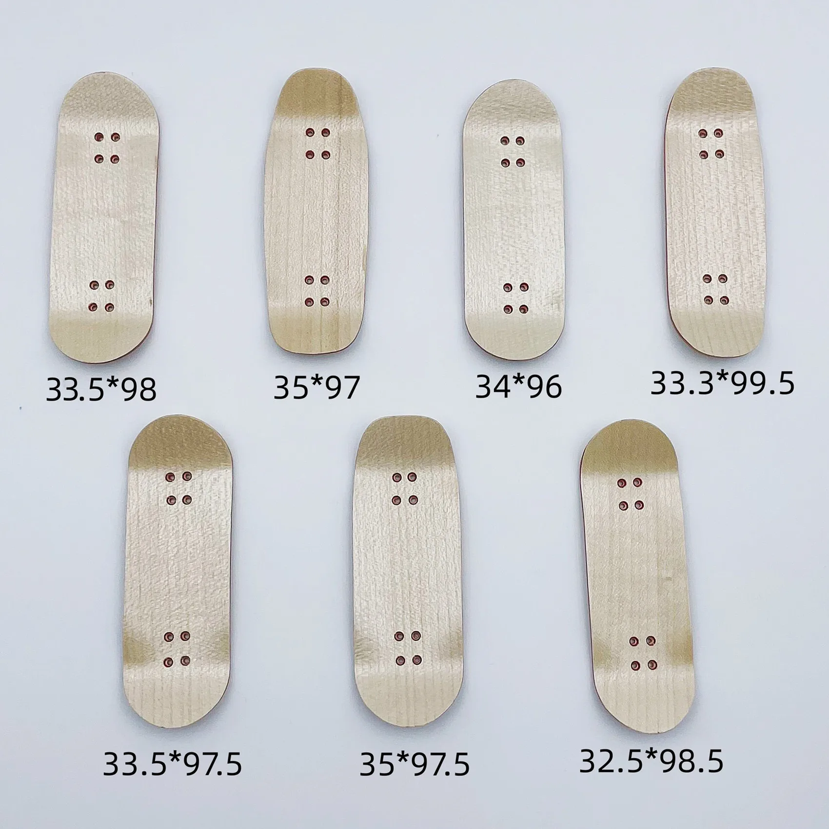 Custom Fingerboard Deck Canadian Maple Wood For Professional Finger